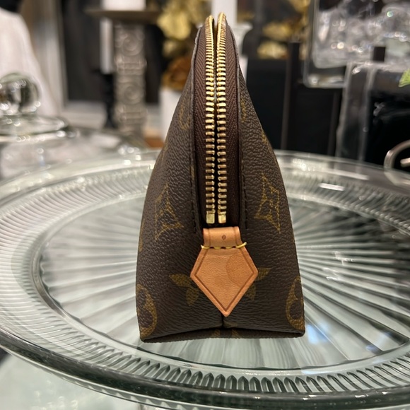 Authentic LOUIS VUITTON Monogram Pochette Cosmetic PM M47515 pouch  #260… - Picture 12 of 13